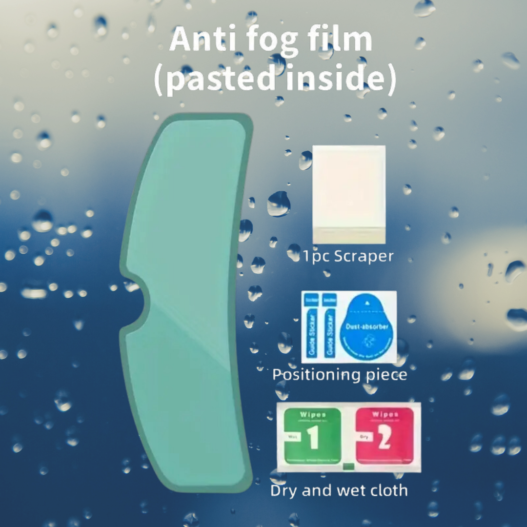 Pelicula Anti- Lluvia y Anti-Empañante Visor Moto