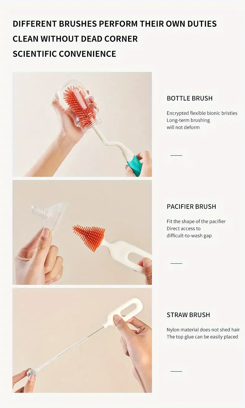 Kit Cepillo Biberones